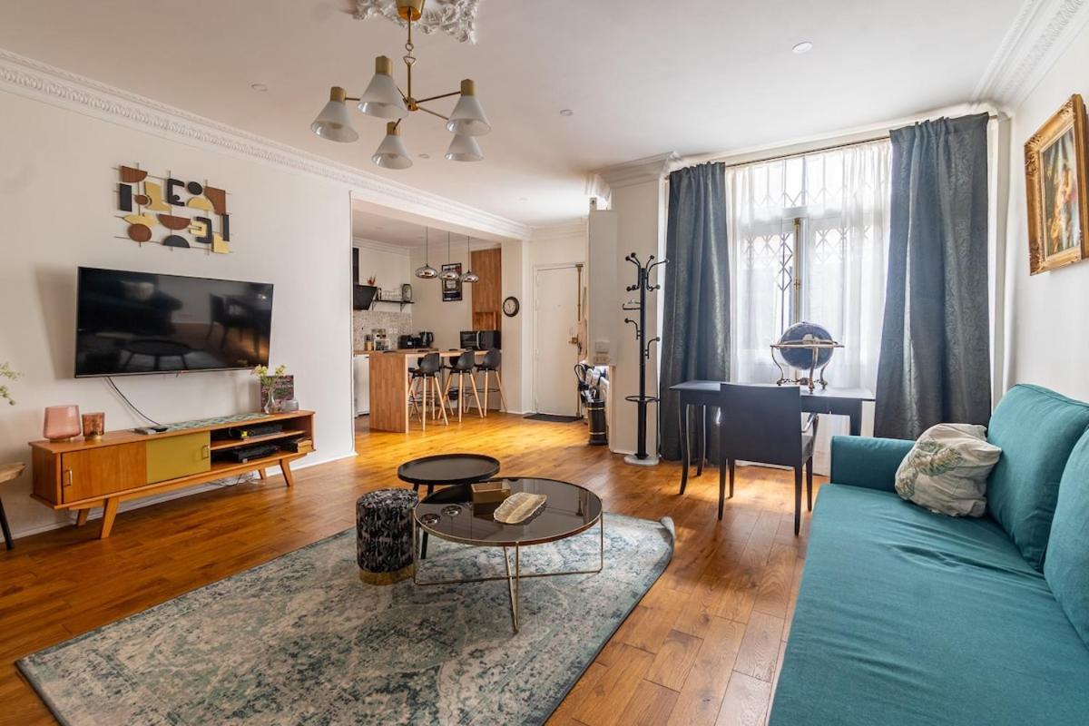 Appartement 2 Etages Paris - Metro 9 Grands Boulevards - Folies Bergeres Zewnętrze zdjęcie