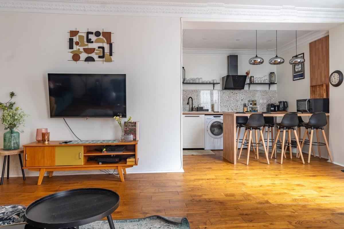 Appartement 2 Etages Paris - Metro 9 Grands Boulevards - Folies Bergeres Zewnętrze zdjęcie