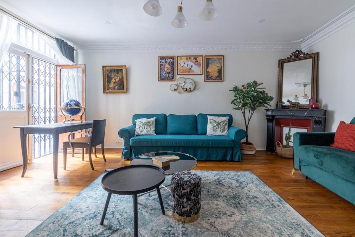Appartement 2 Etages Paris - Metro 9 Grands Boulevards - Folies Bergeres Zewnętrze zdjęcie